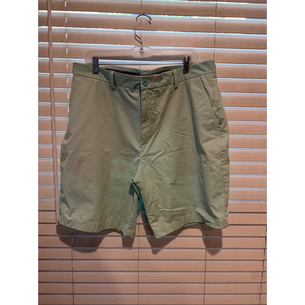 Vineyard Vines On-The-Go‎ Shorts Mens 38 Light Green OTG Performance Golf